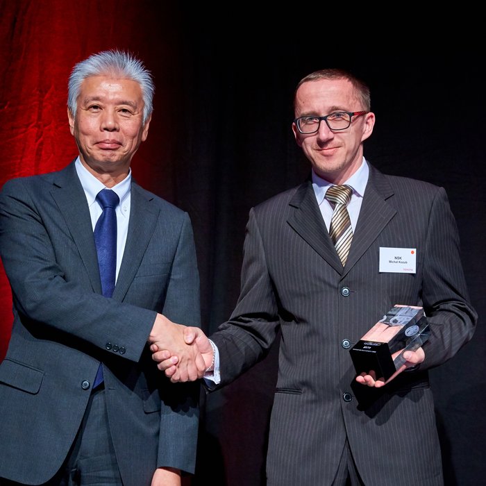 NSK Needle Bearing Poland получает премию Supplier Award от Toyota Motor Europe